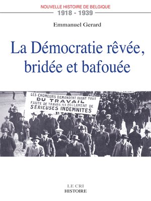 cover image of La Démocratie rêvée, bridée et bafouée